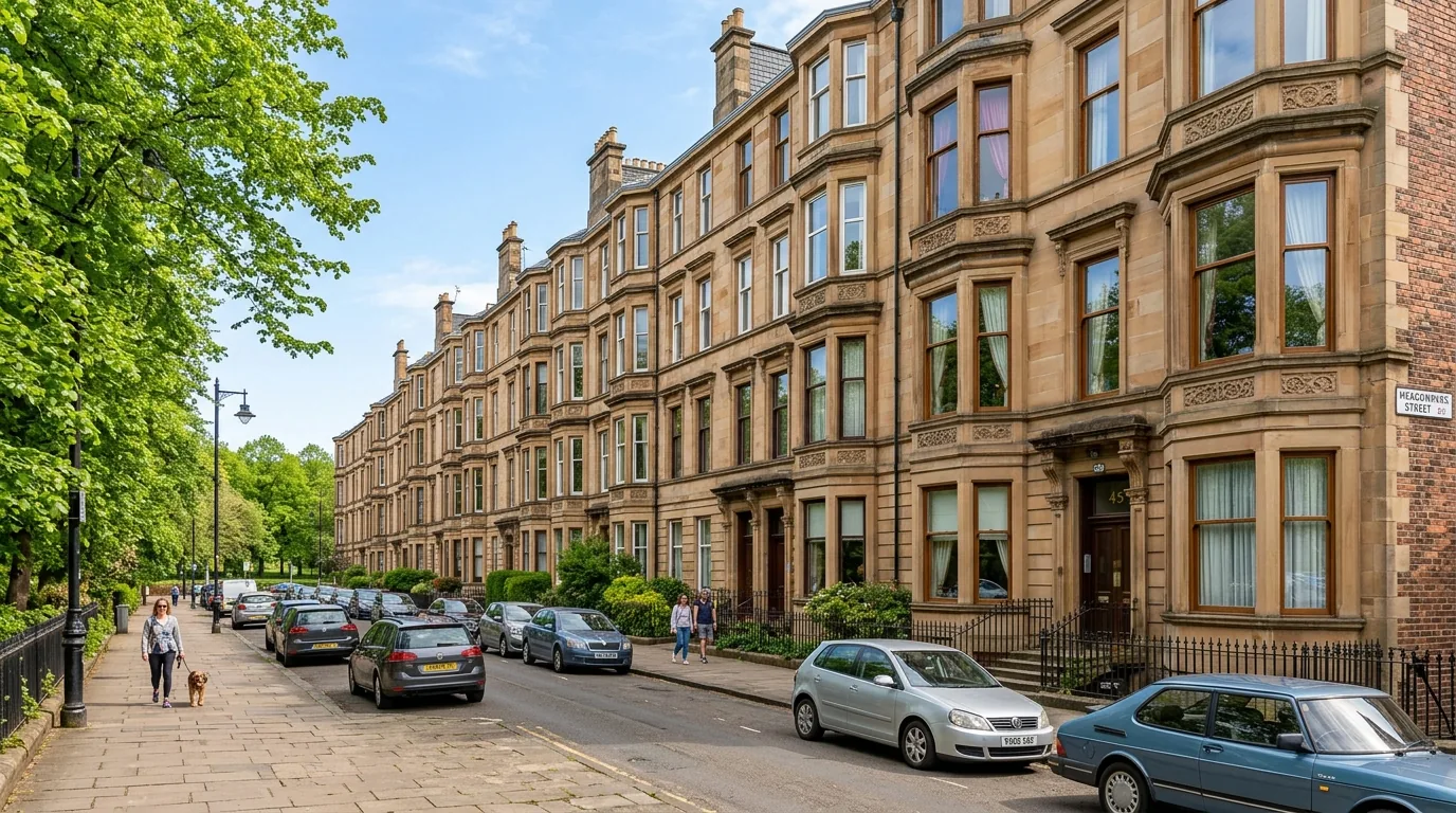East End Glasgow & Lanarkshire Borders Architecture Glasgow
