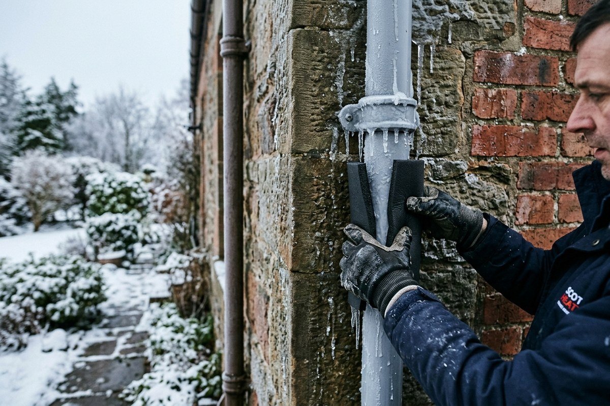 How to Thaw a Frozen Boiler Condensate Pipe in Glasgow
