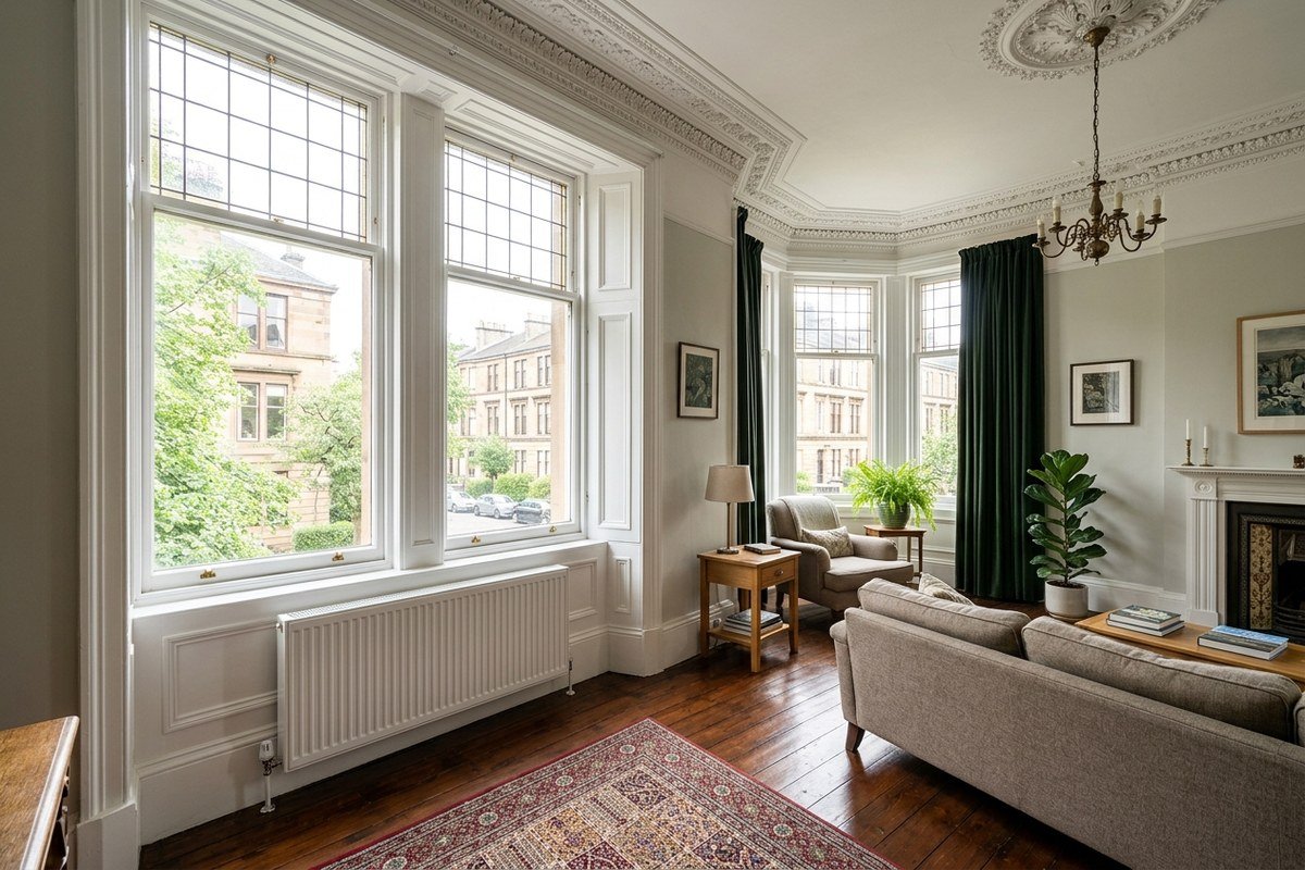 Combi Boiler Sizing for High-Ceiling Glasgow Tenements